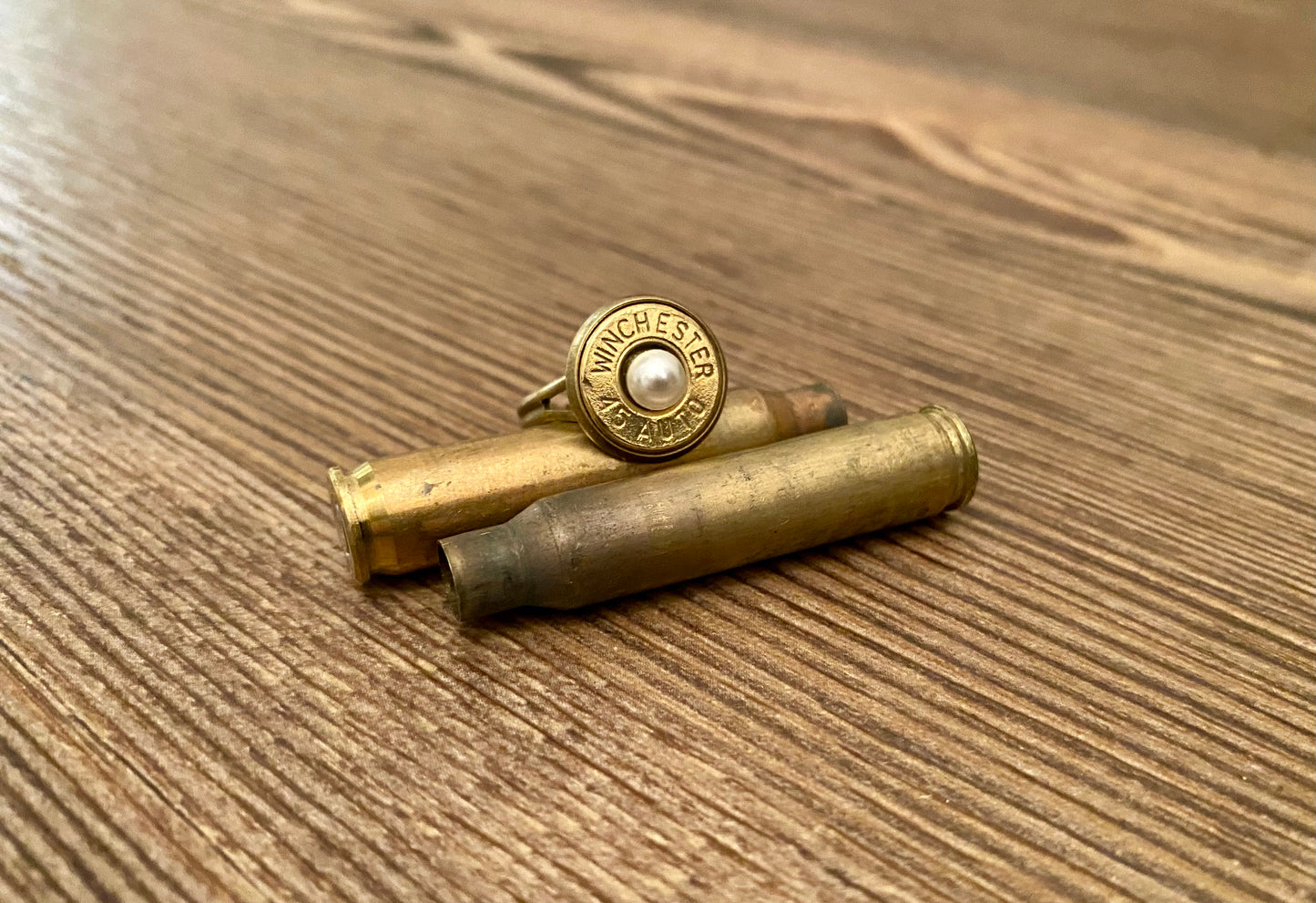 Dainty .45 Ring with pearl