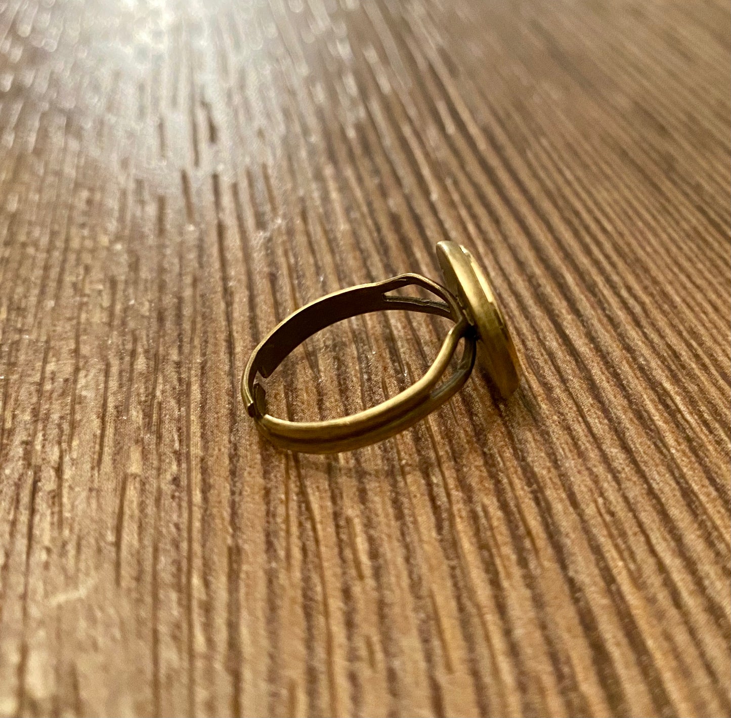 Dainty .45 Ring with Bling