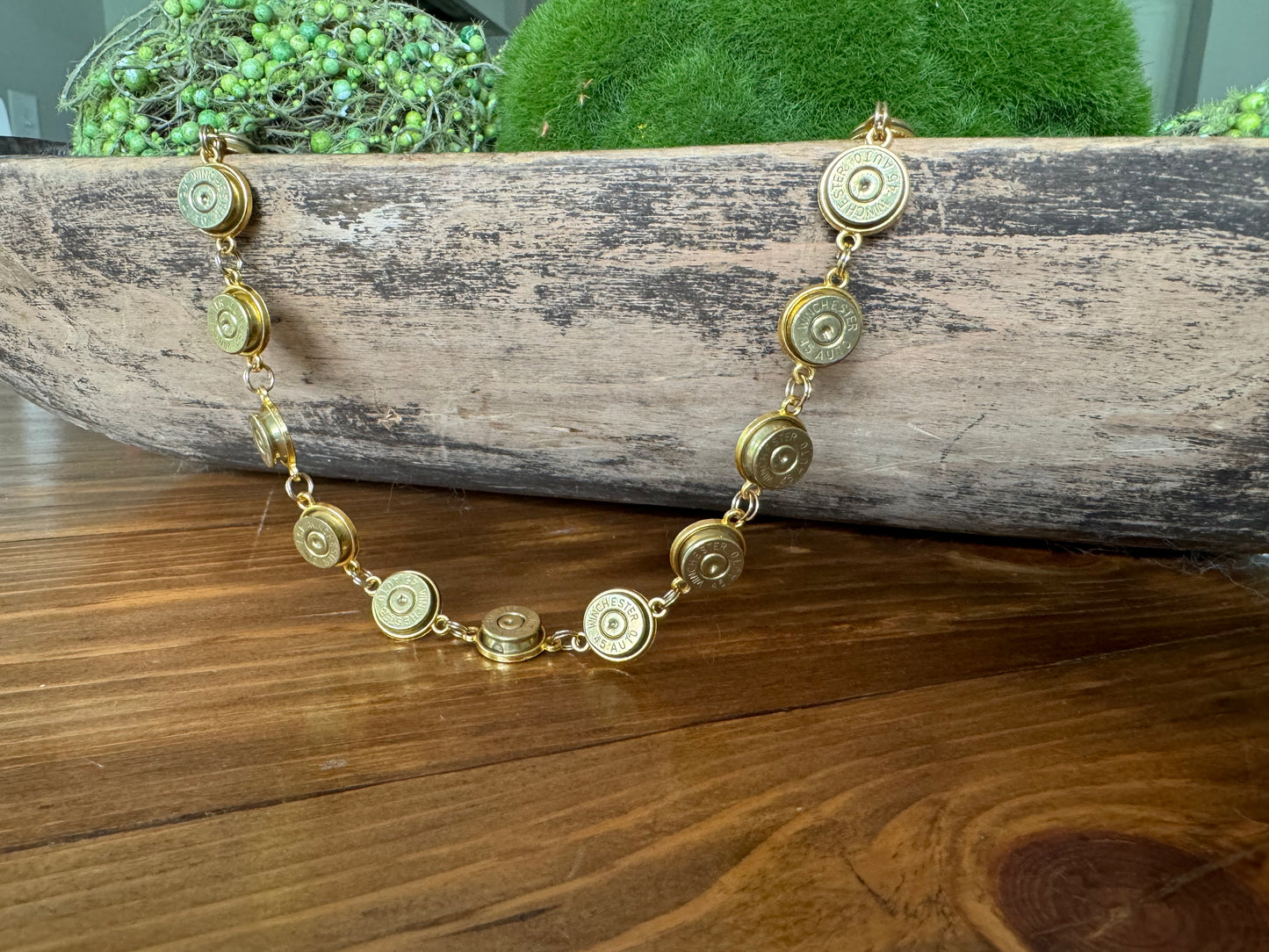 Polished Gold necklace