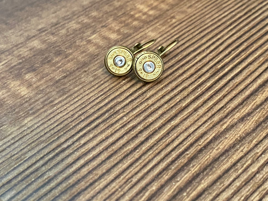 9mm dangle earring with silver primer