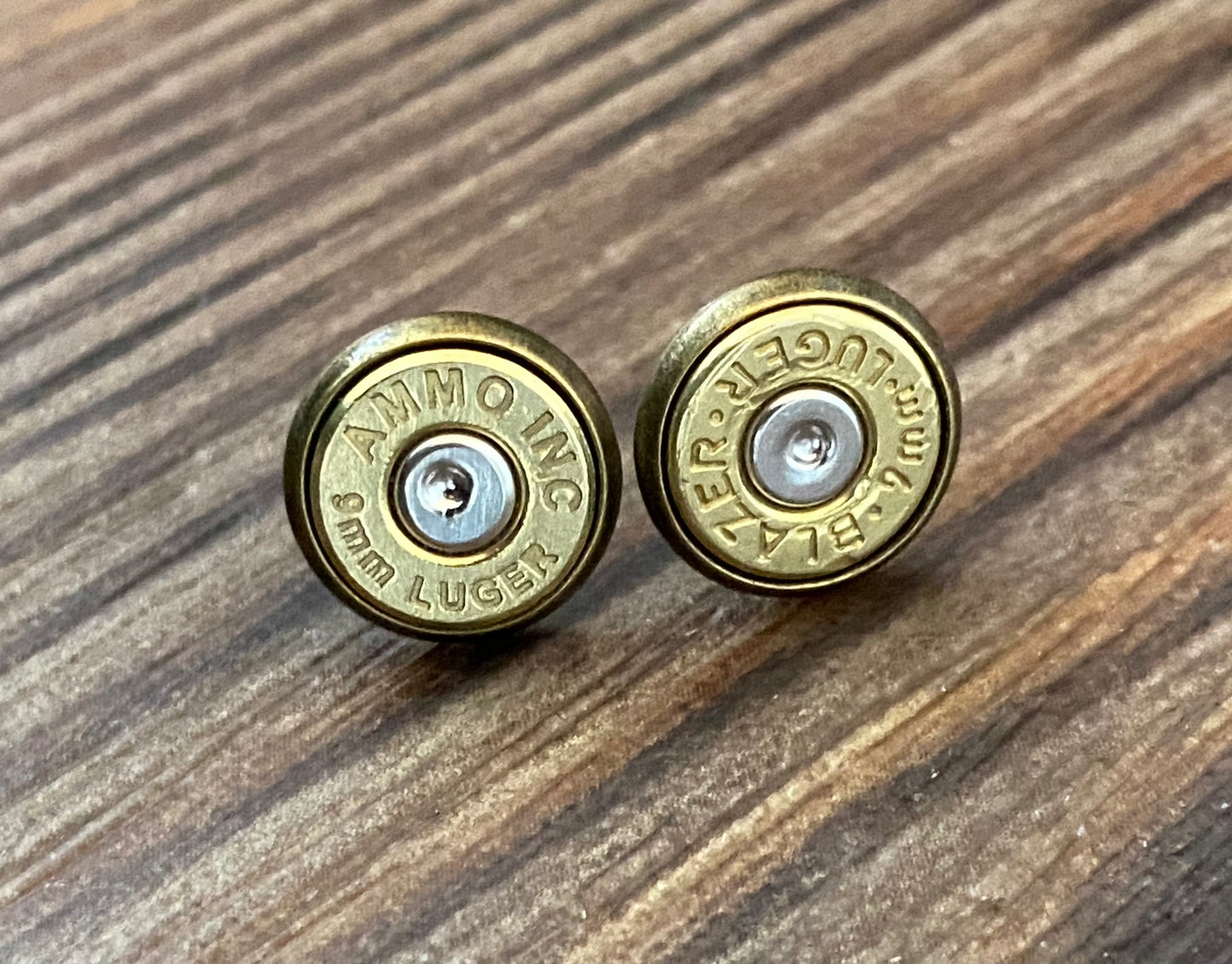 9mm Stud earring with silver primer