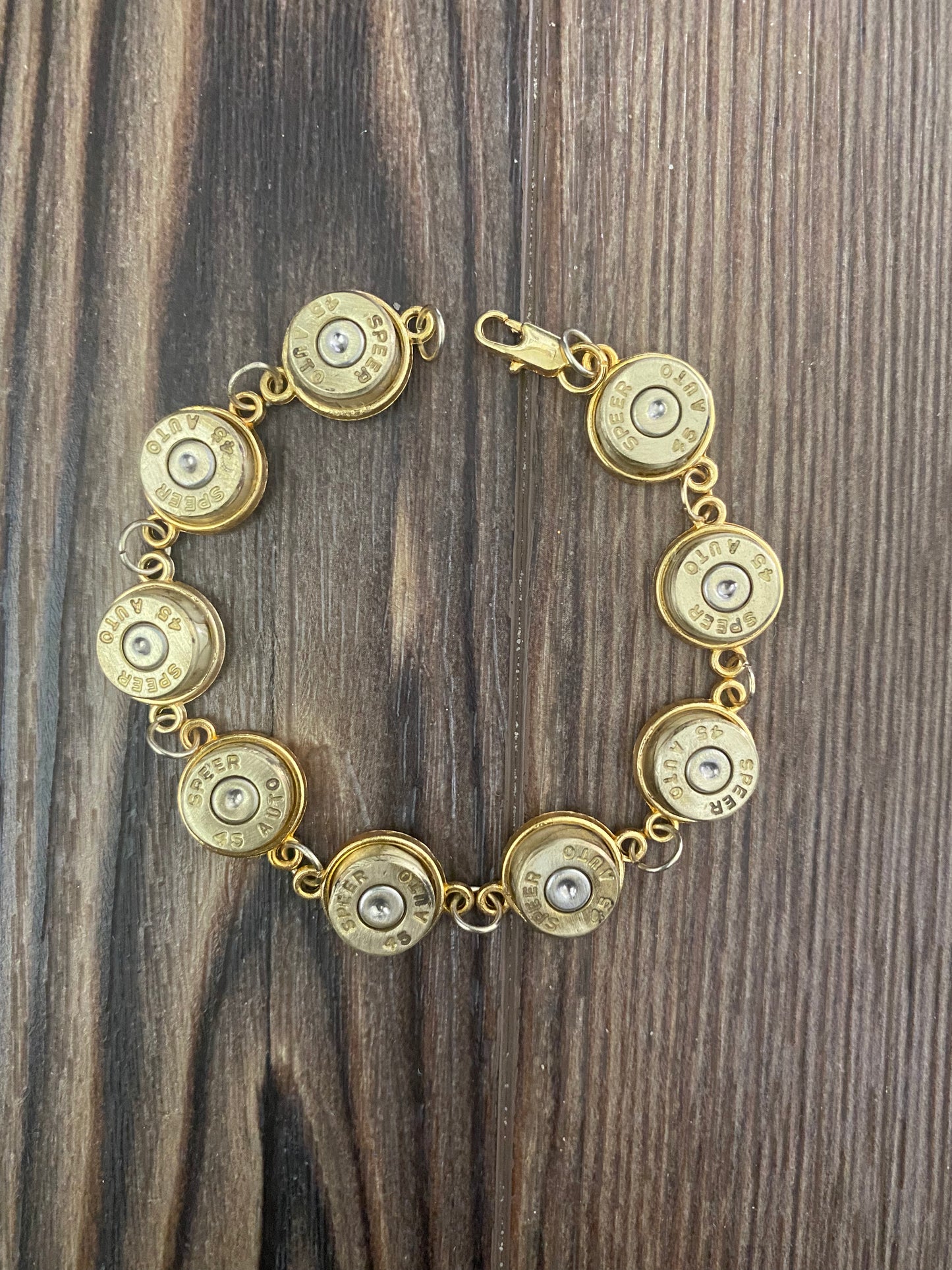 Gold .45 Bracelet