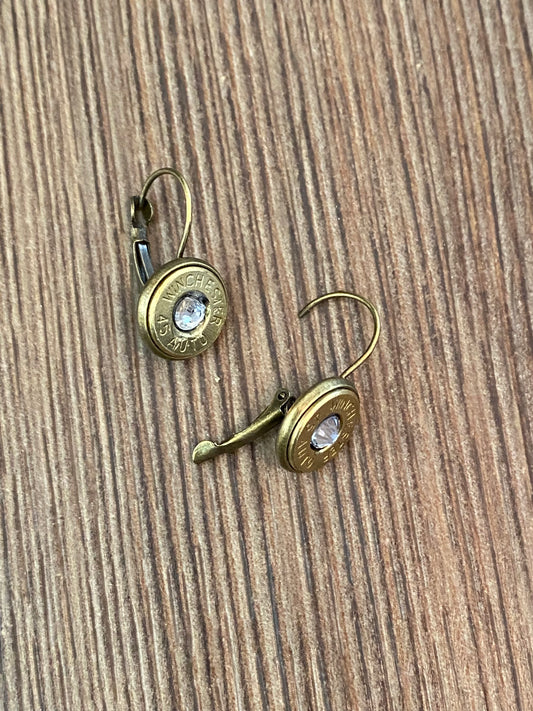 .45 Dangle earring with bling