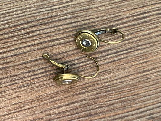 .45 dangle earring with silver primer